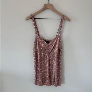 Torrid Mauve Floral Camisole Top